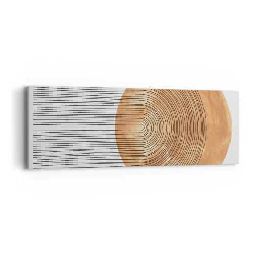 Impression sur toile - Image sur toile - Composition solaire - 90x30 cm