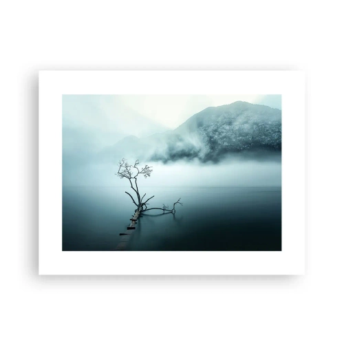Affiche - Poster - D'eau et de brouillard - 40x30 cm