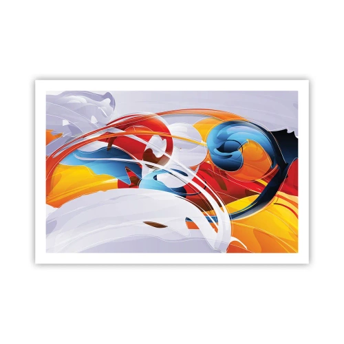 Affiche - Poster - La danse des éléments - 91x61 cm
