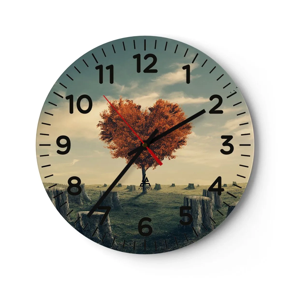 Horloge murale - Pendule murale - Il y a toujours de l'espoir - 30x30 cm