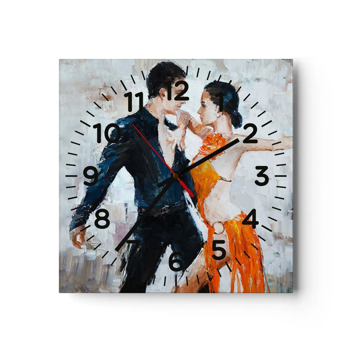 Horloge murale - Pendule murale - Dirty dancing - 40x40 cm