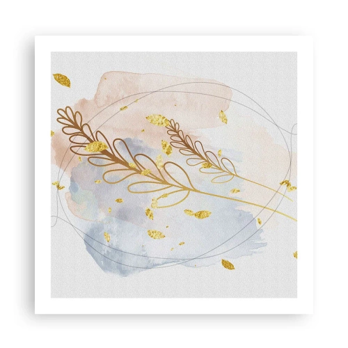 Affiche - Poster - Explosion d'or - 60x60 cm