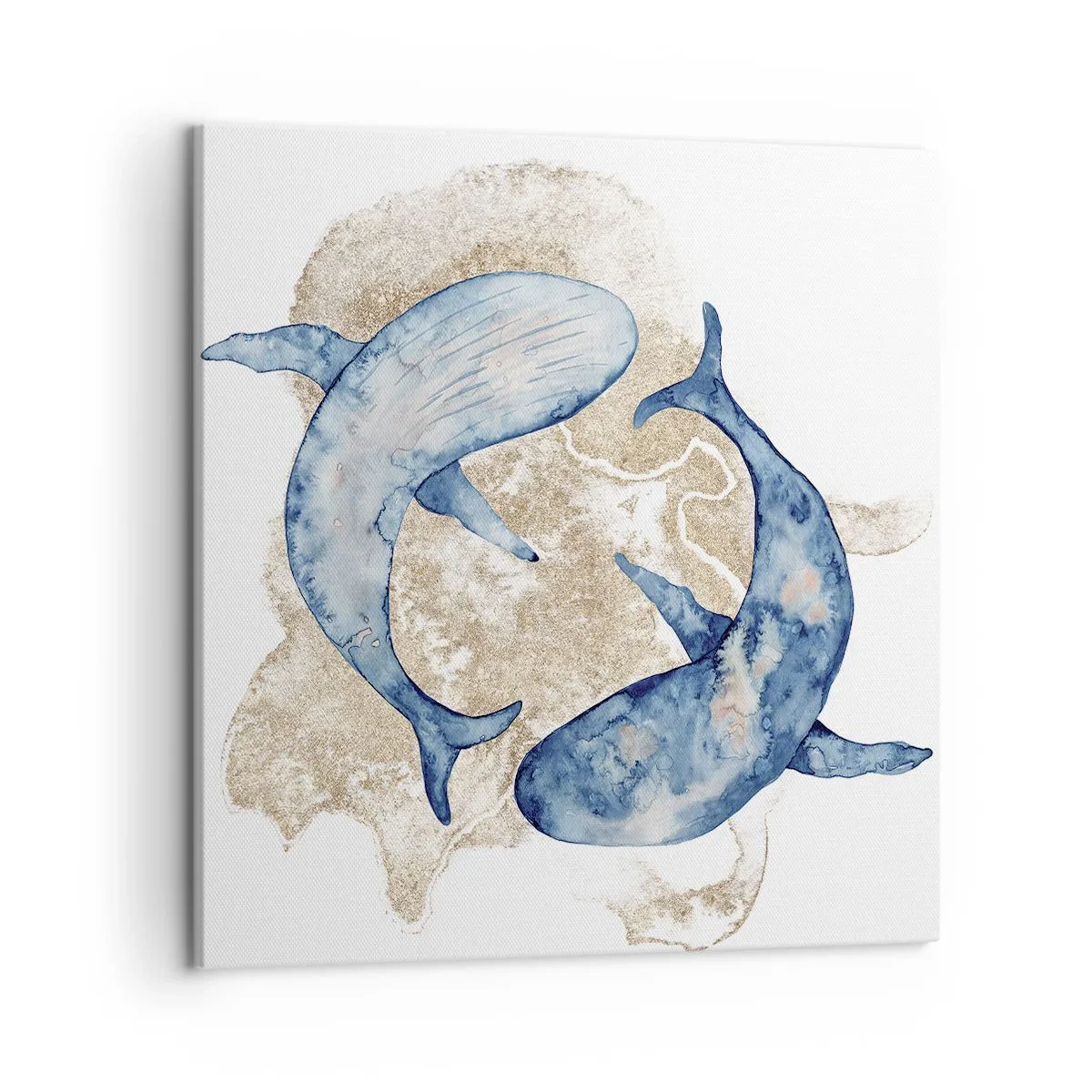 Impression sur toile - Image sur toile - Amis ou amoureux? - 50x50 cm