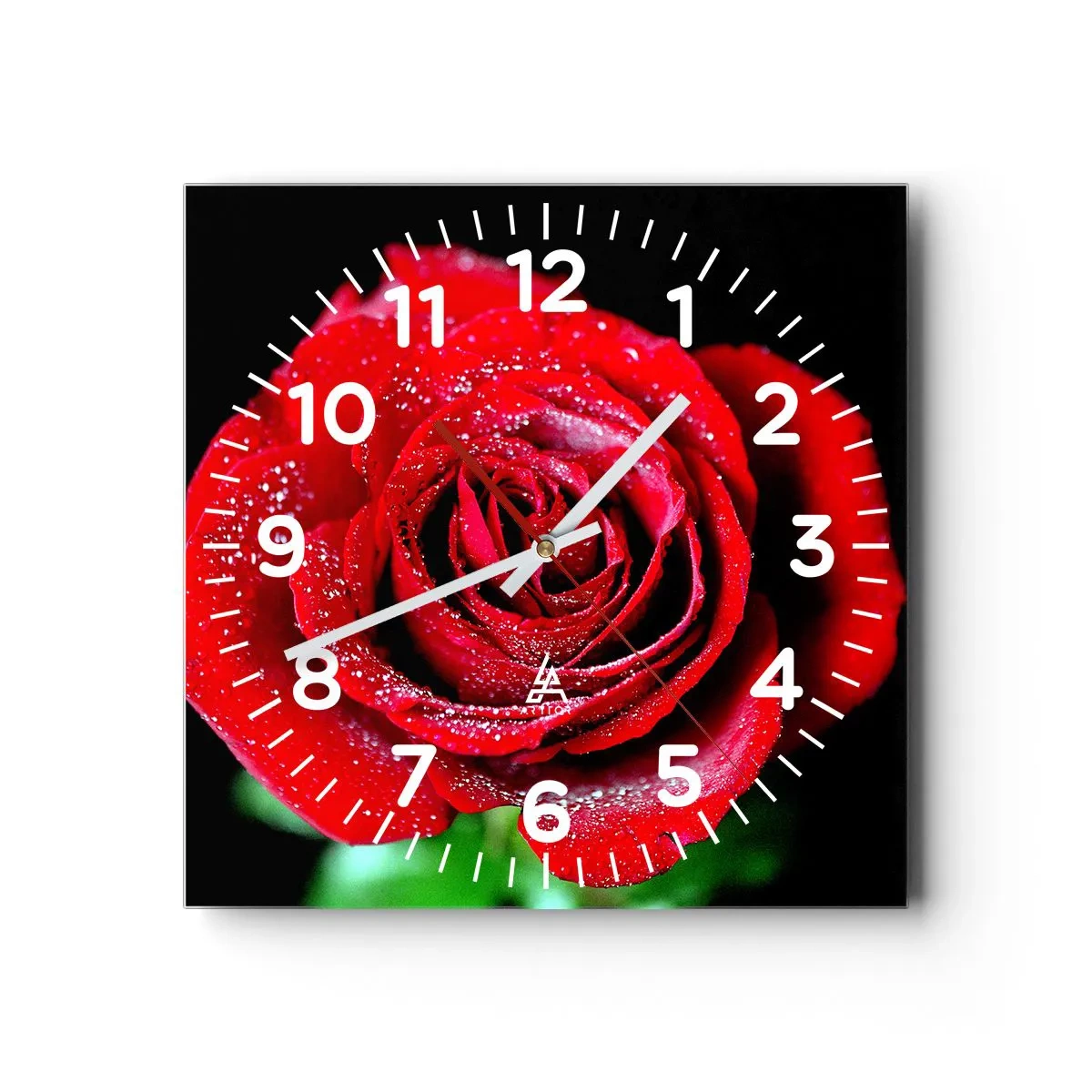Horloge murale - Pendule murale - C'est ça l'amour - 40x40 cm