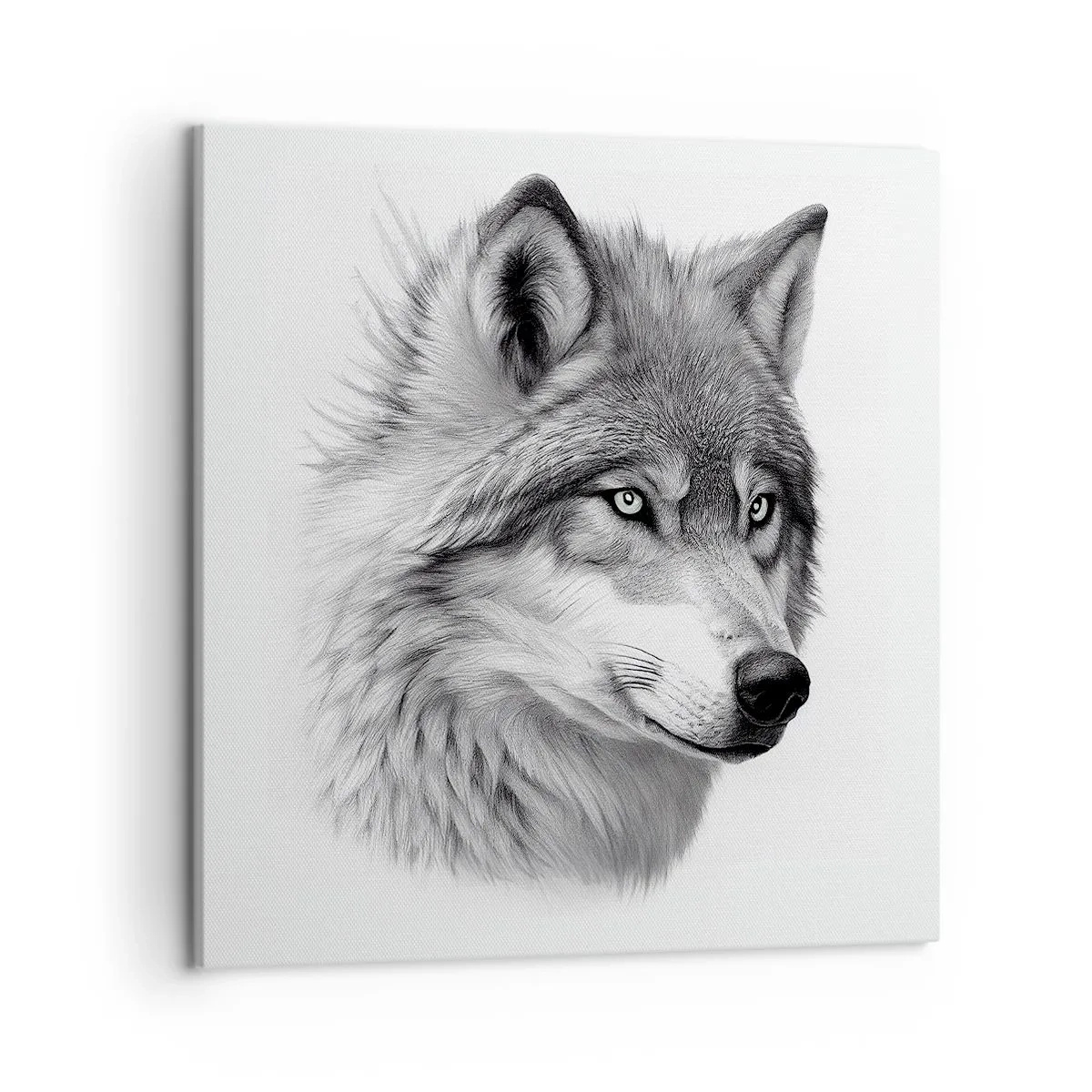 Impression sur toile - Image sur toile - Alpha – sans aucun doute - 50x50 cm