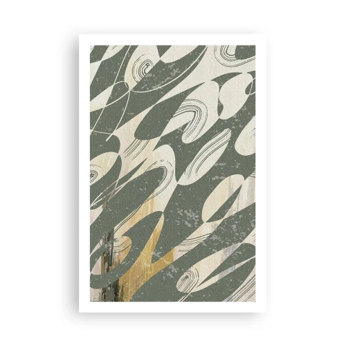 Affiche - Poster - Abstraction rythmique - 61x91 cm