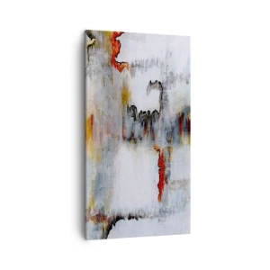 Impression sur toile - Image sur toile - Un bâton sur l'eau - 45x80 cm