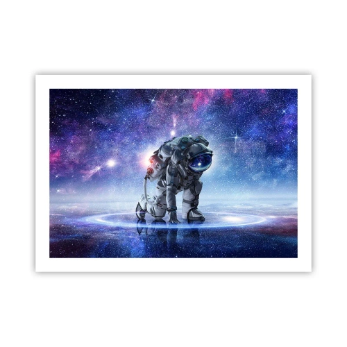 Affiche - Poster - Le ciel étoilé au dessus de moi - 70x50 cm