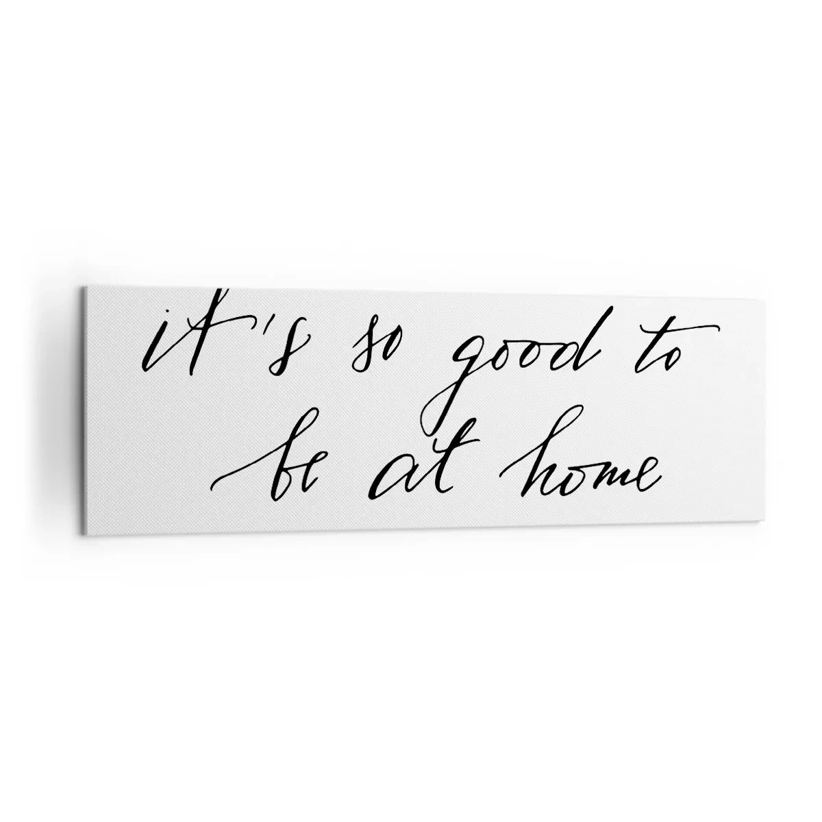 Impression sur toile - Image sur toile - Lettrage de style calligraphique sur fond blanc - 160x50cm - Toute la vérite - Décoration murale moderne pour le salon et la chambre ARTTOR