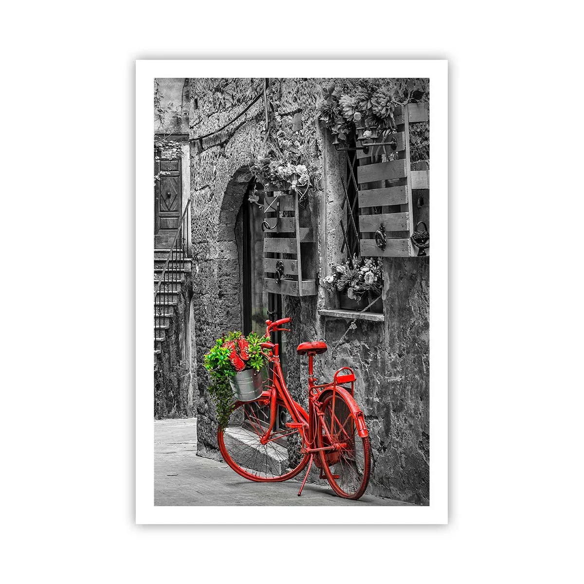 Affiche - Poster - Ruelle toscane - 61x91 cm
