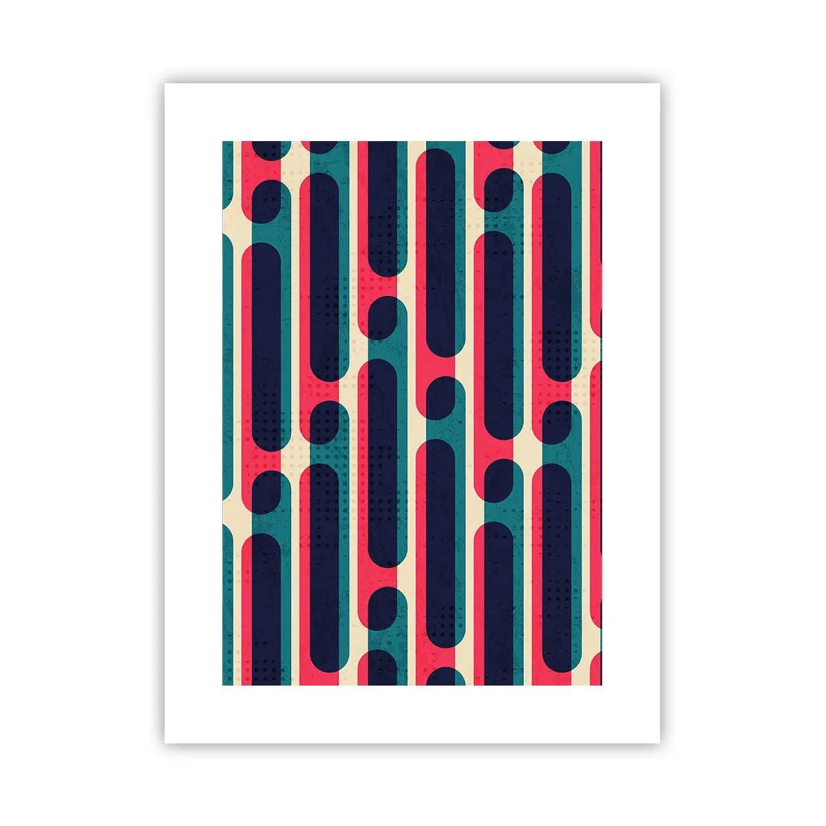 Affiche - Poster - En profondeur et sur l'avant - 30x40 cm