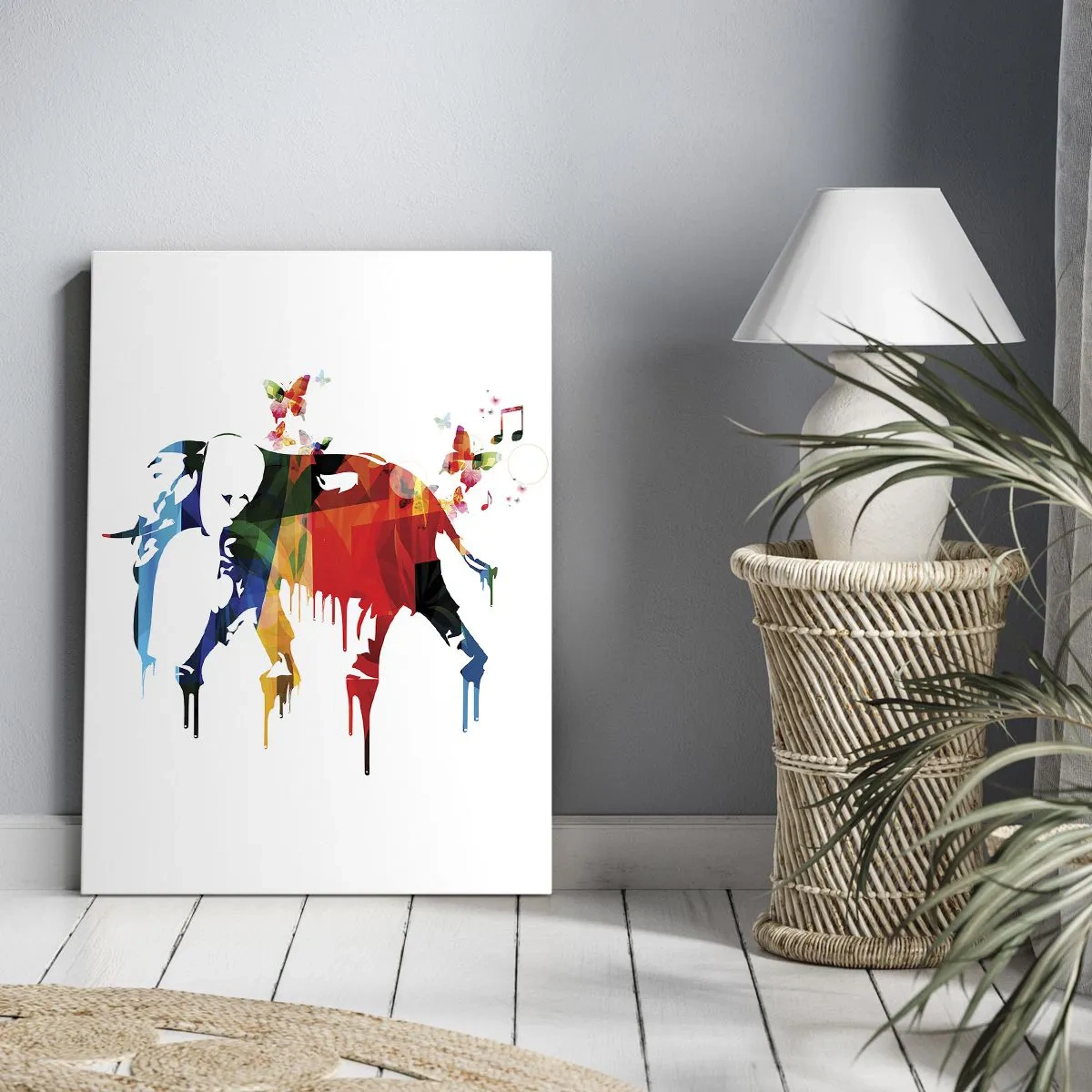 Impression sur toile - Image sur toile - Tout le monde peut danser - 45x80 cm