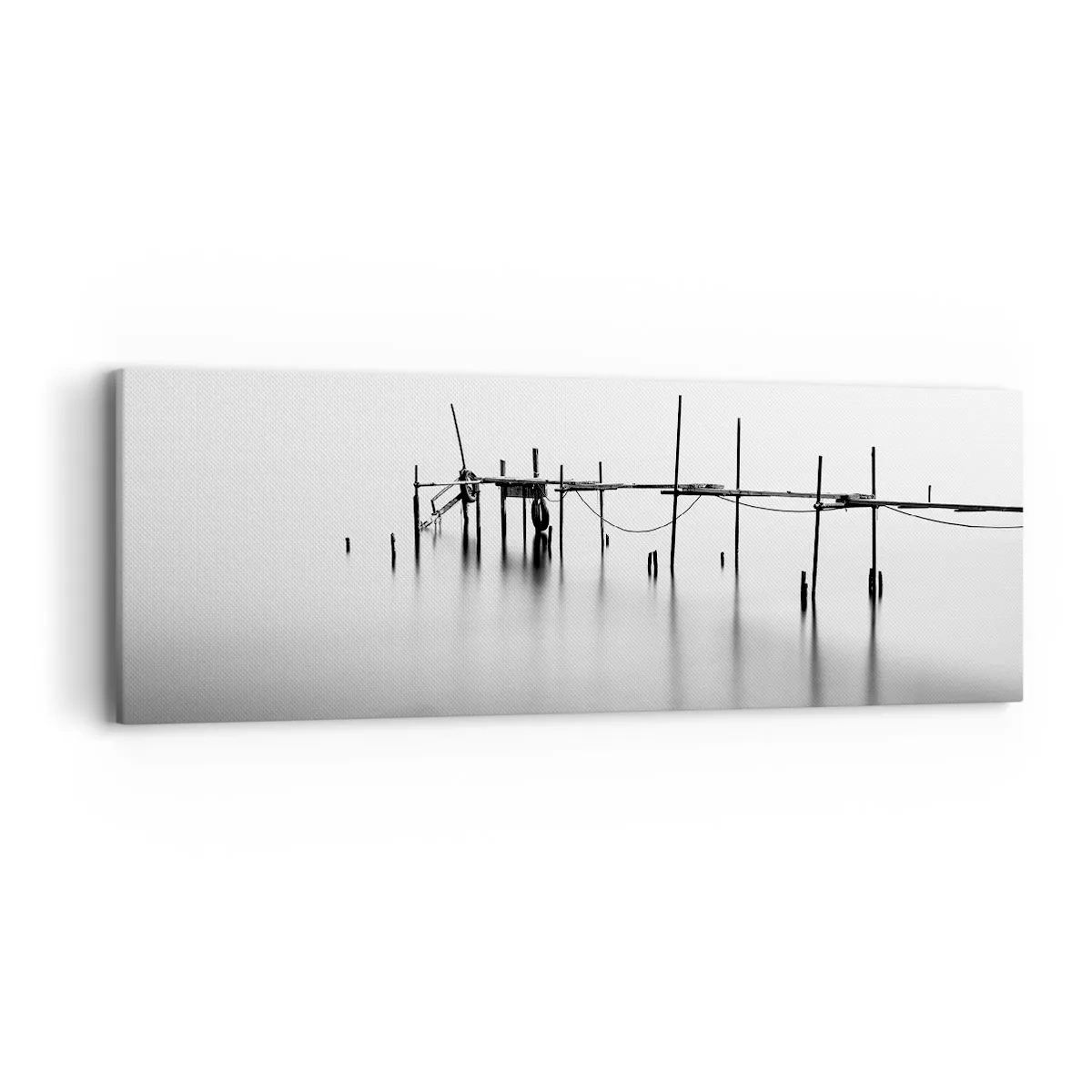 Impression sur toile - Image sur toile - Et s'il n'y avait pas de monde ? - 90x30 cm