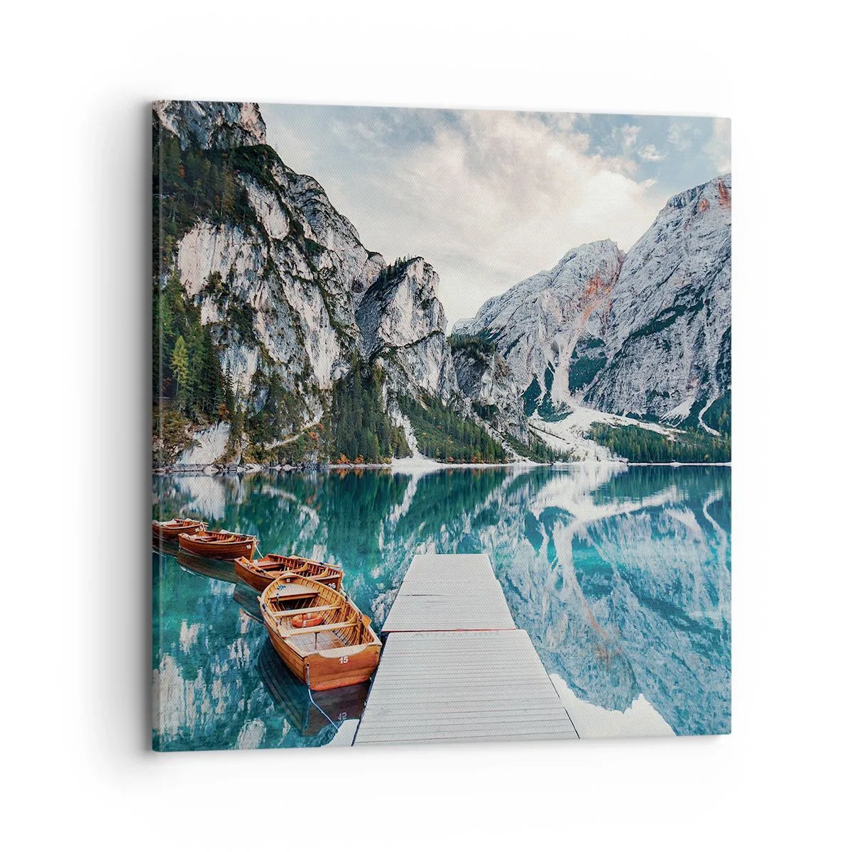 Impression sur toile - Image sur toile - On va te montrer la beauté - 70x70 cm