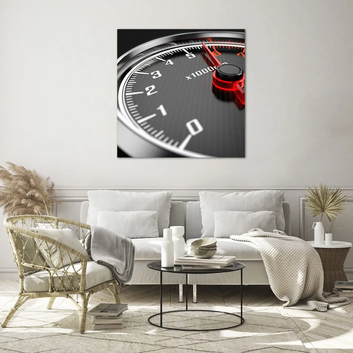 Impression sur verre - Image sur verre - Faites le plein - 70x70 cm