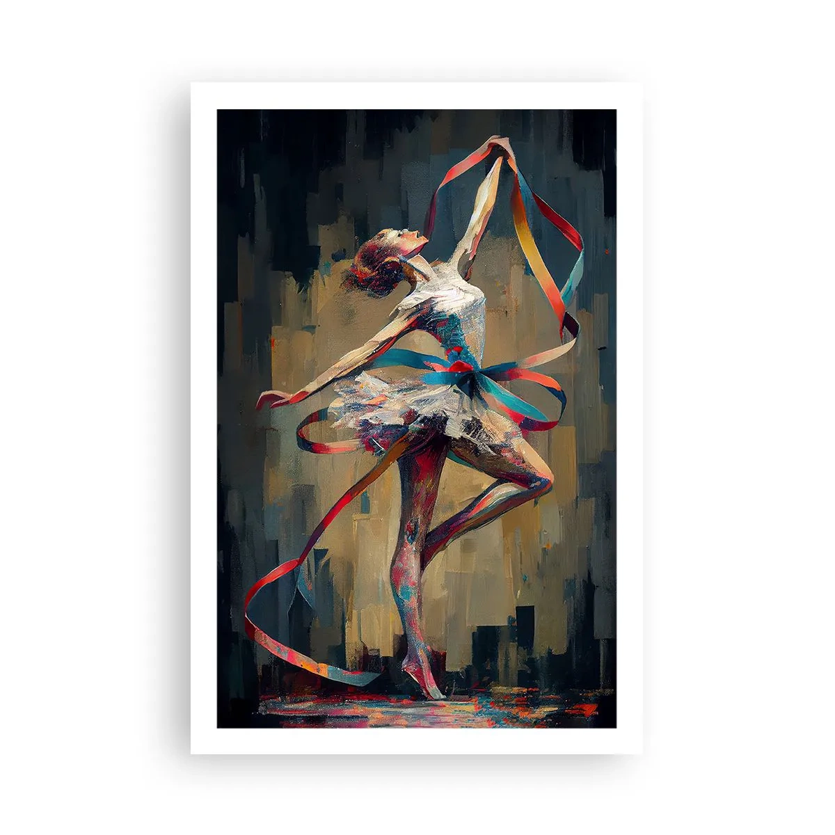Affiche - Poster - Danse du ruban - 61x91 cm