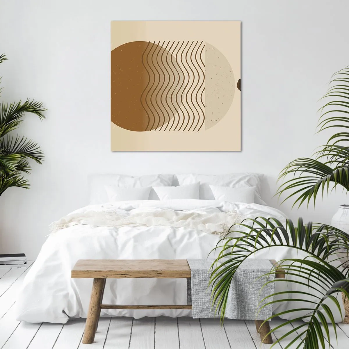 Impression sur toile - Image sur toile - Sur l'origine des figures géométriques - 30x30 cm