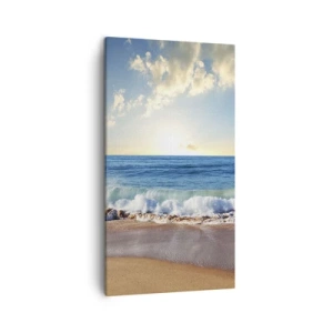 Impression sur toile - Image sur toile - Mouvement et immobilité à la fois - 45x80 cm