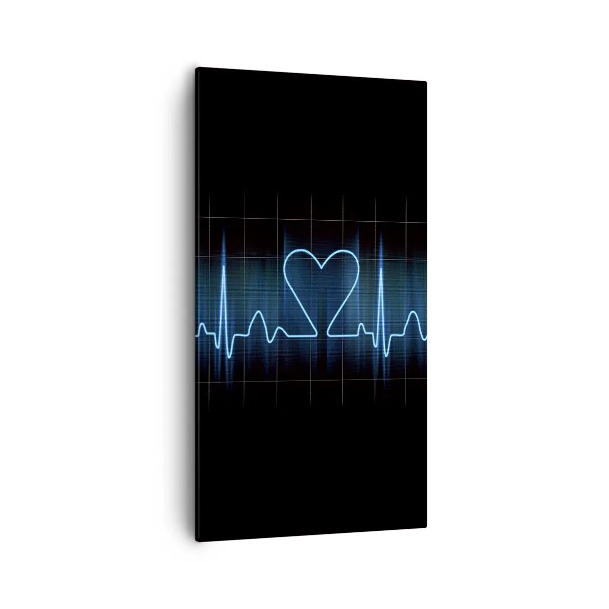 Impression sur toile - Image sur toile - Au rythme du cœur - 55x100 cm