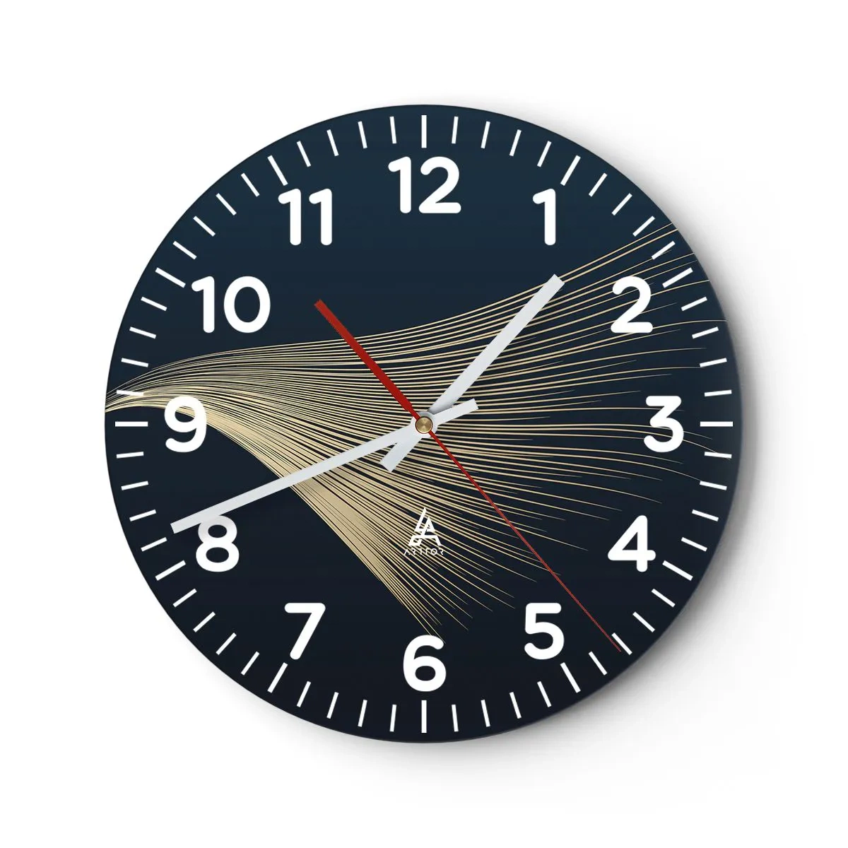 Horloge murale - Pendule murale - Comme les cheveux d'un ange - 30x30 cm