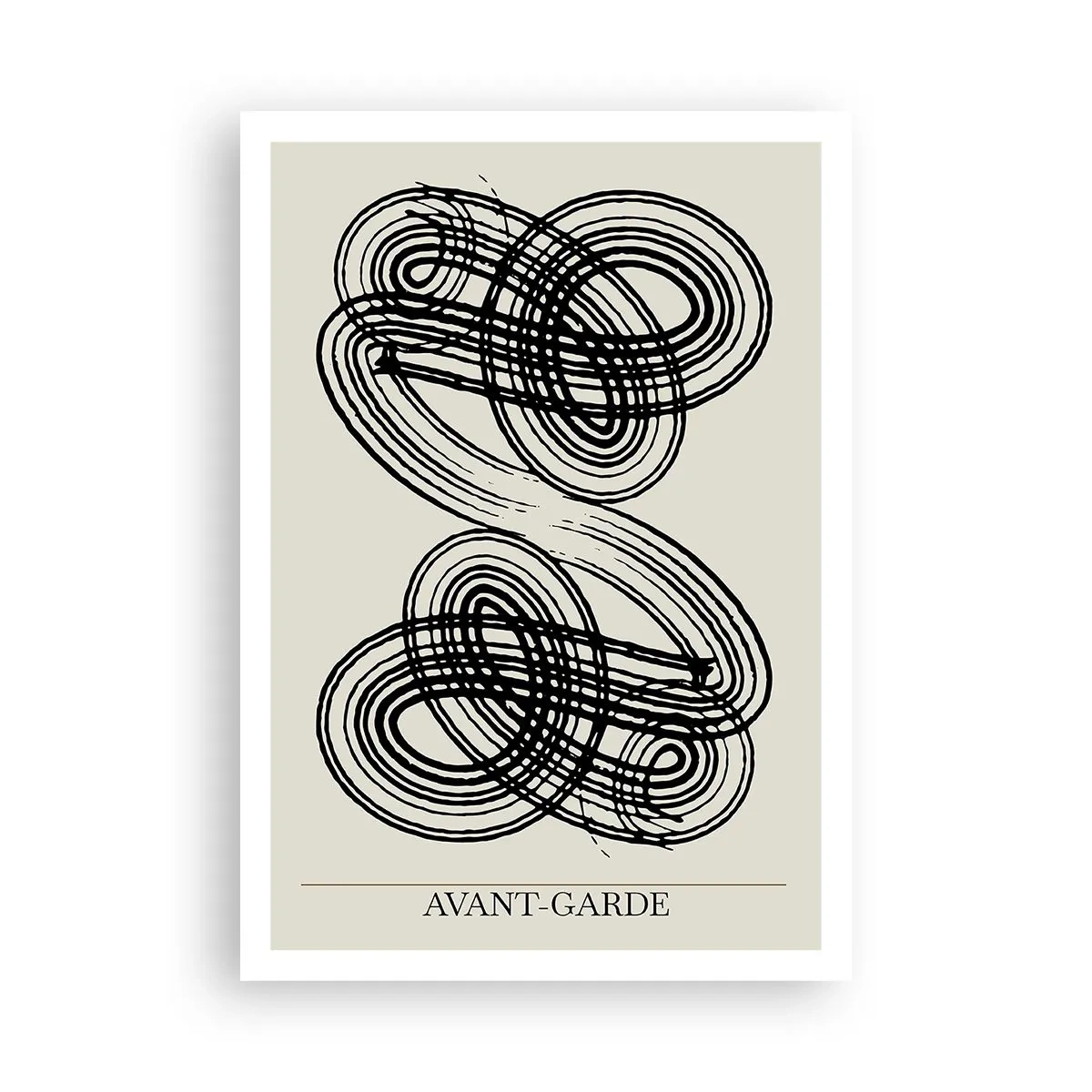 Affiche - Poster - C'est venu spontanément - 70x100 cm