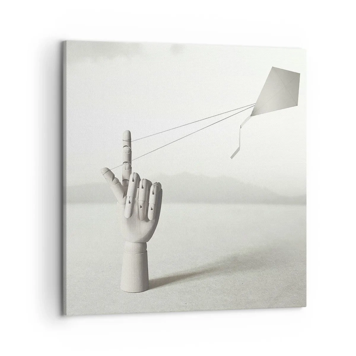 Impression sur toile - Image sur toile - Épreuve de force - 50x50 cm