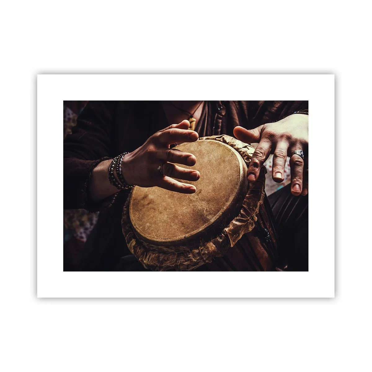 Affiche - Poster - Au rythme du coeur - 40x30 cm