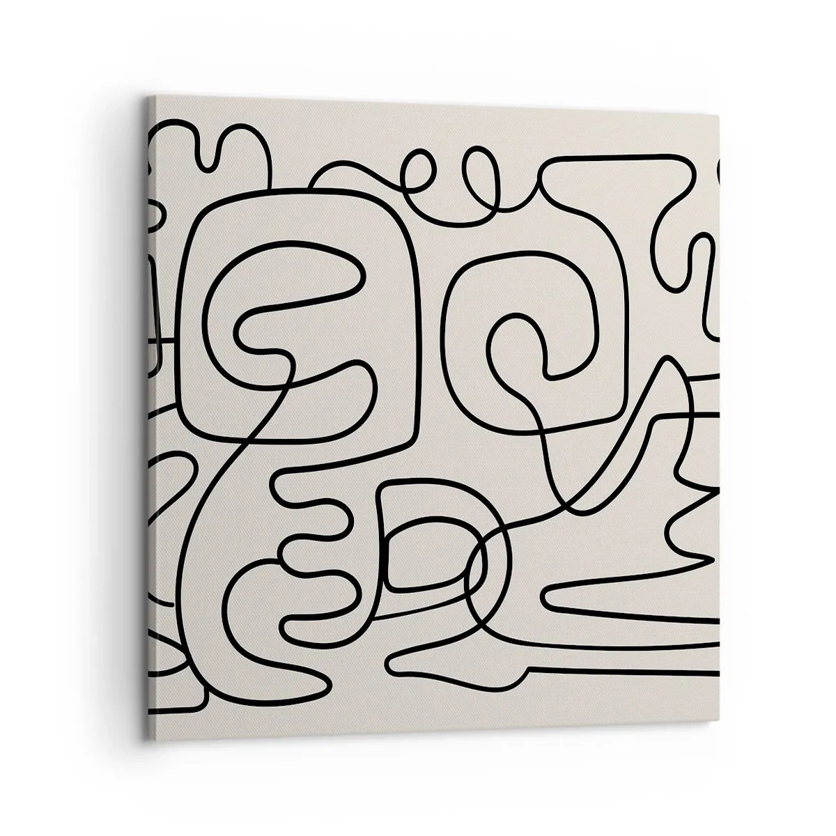 Impression sur toile - Image sur toile - Suivez les indices - 60x60 cm