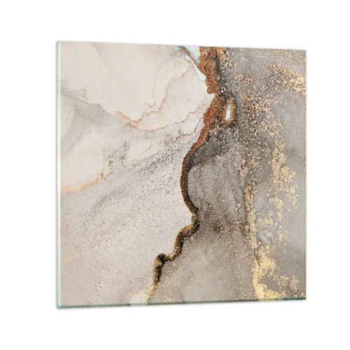 Impression sur verre - Image sur verre - Aux frontières des couleurs - 30x30 cm