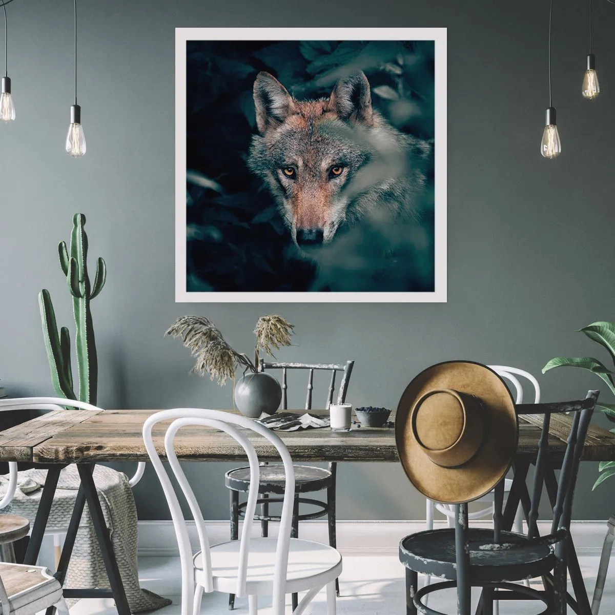 Affiche - Poster - Chasseur - 50x50 cm