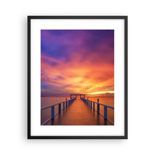 Affiche dans un cadre noir - Poster - Sans fin - 40x50 cm
