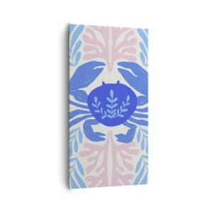 Impression sur toile - Image sur toile - Comme une fleur de mer - 65x120 cm