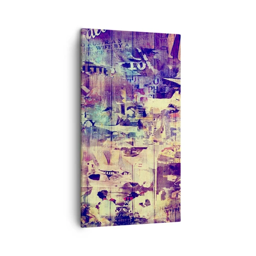 Impression sur toile - Image sur toile - Et c'est tout ce qu'il y a à faire - 45x80 cm