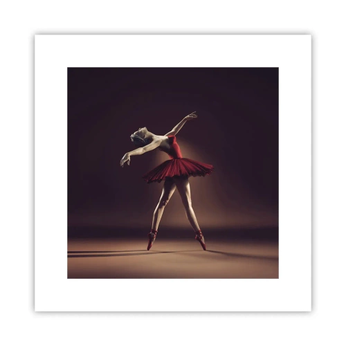 Affiche - Poster - Une danseuse étoile - 30x30 cm