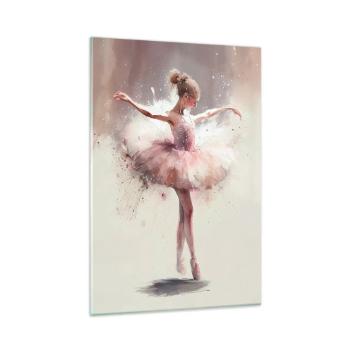 Impression sur verre - Image sur verre - Comme un jeune oiseau - 80x120 cm