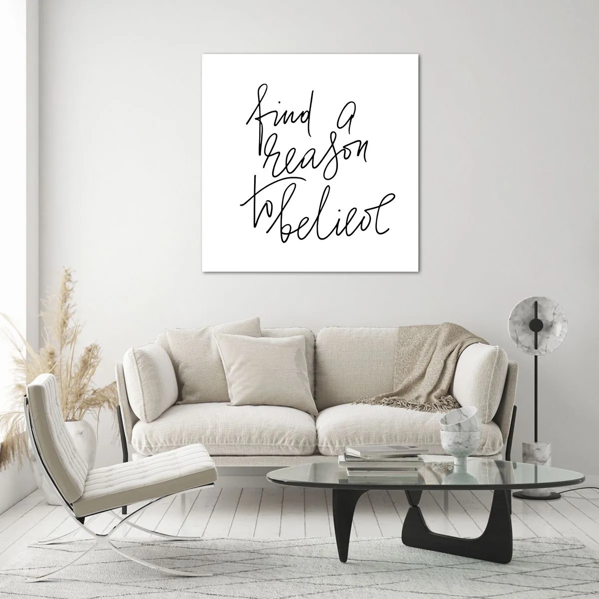 Impression sur verre - Image sur verre - C'est possible - 60x60 cm