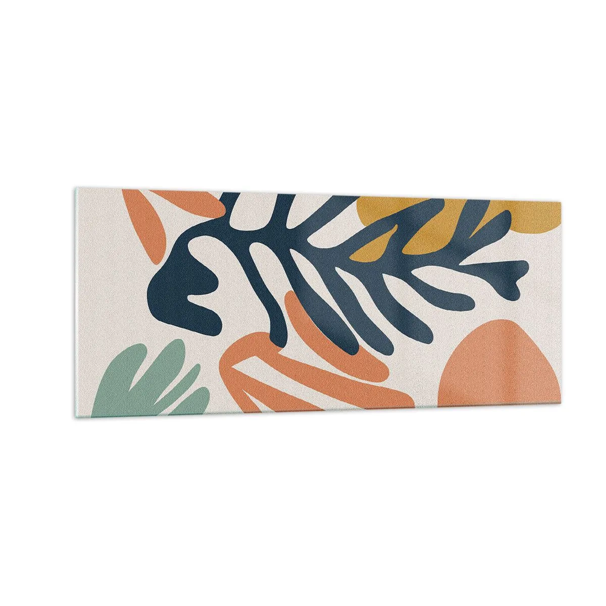 Impression sur verre - Image sur verre - Mers de corail - 100x40 cm