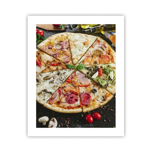 Affiche - Poster - Une gamme de saveurs - 40x50 cm