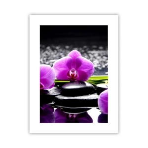 Affiche - Poster - Se noyer dans la paix et la tranquillité - 30x40 cm