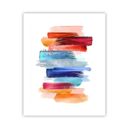 Affiche - Poster - En haut et en bas - 40x50 cm