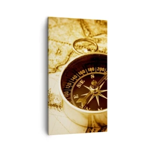 Impression sur toile - Image sur toile - Est ou ouest? - 45x80 cm