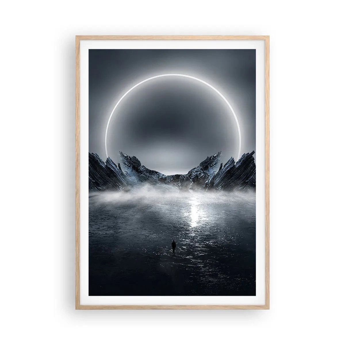 Affiche dans un chêne clair - Poster - La fin de l'histoire - 70x100 cm