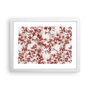 Affiche dans un cadre blanc - Poster - Comme un calicot ancien - 40x30 cm