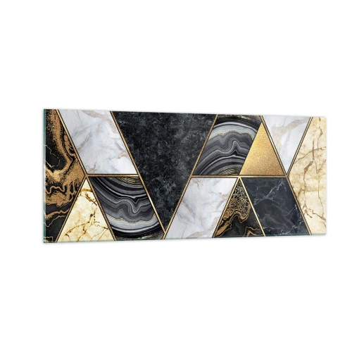 Impression sur verre - Image sur verre - Pierre après pierre - 100x40 cm