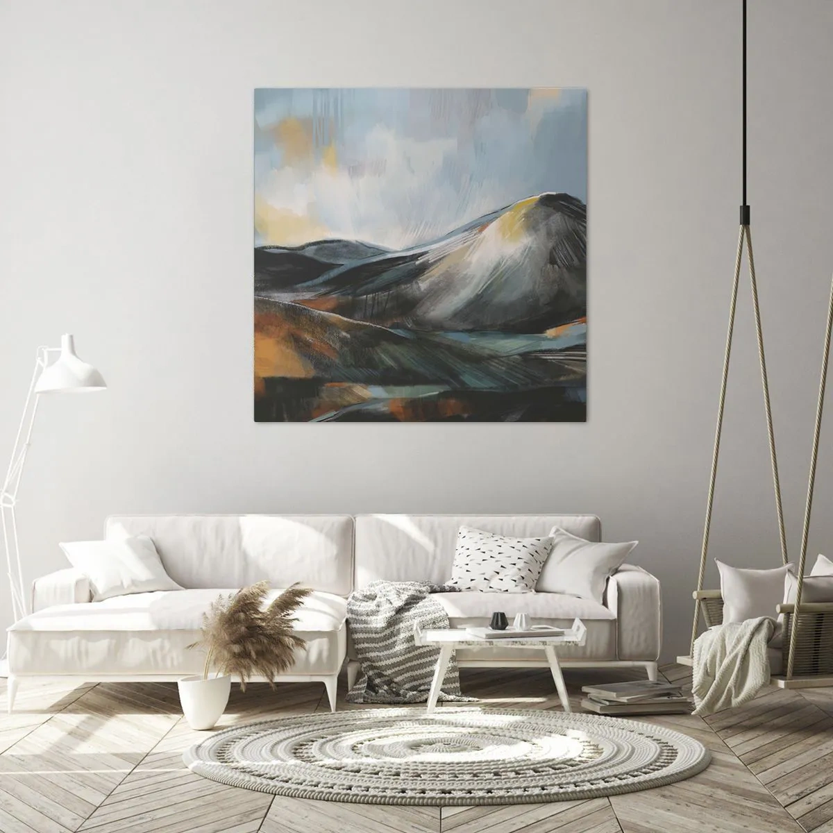 Impression sur toile - Image sur toile - Brut et beau - 40x40 cm