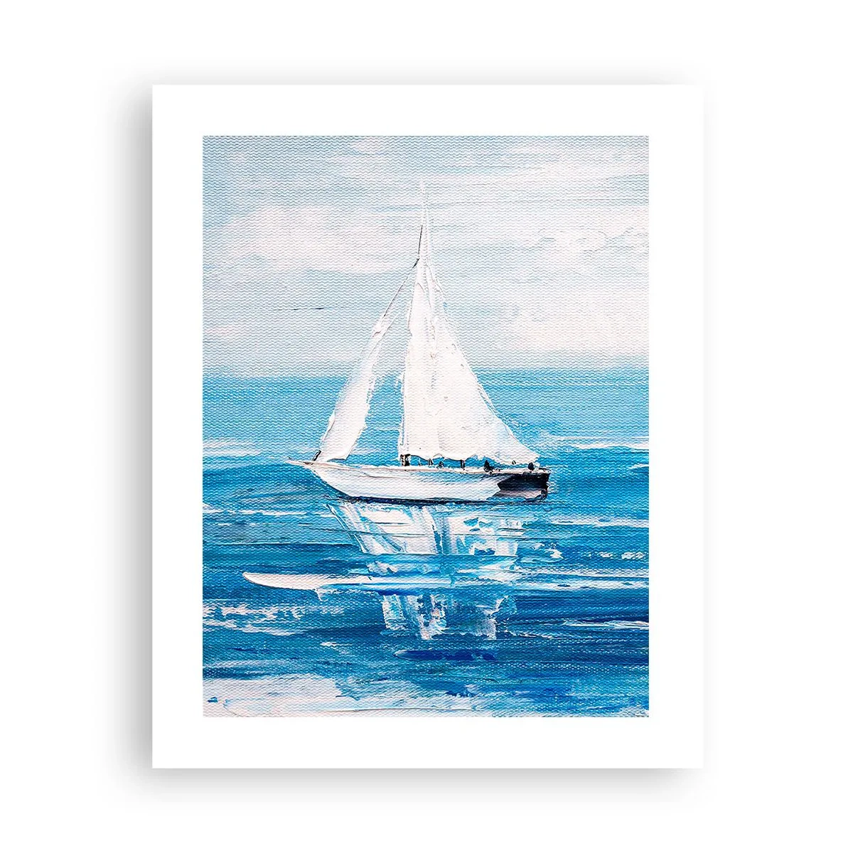 Affiche - Poster - Avec un ami à mes côtés - 40x50 cm