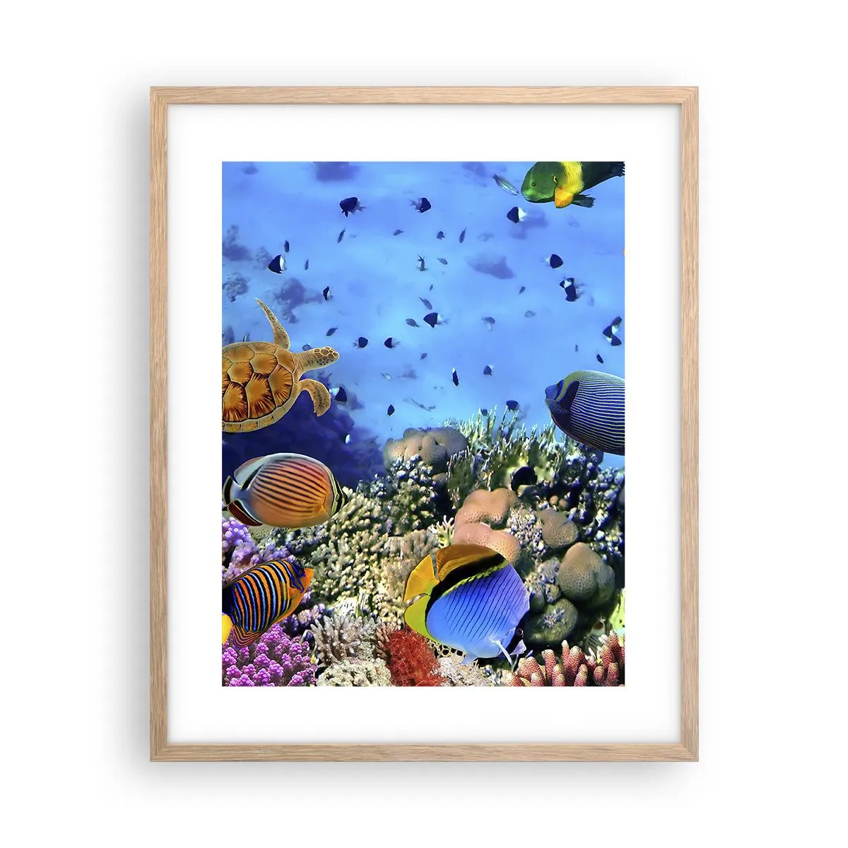 Affiche dans un chêne clair - Poster - Et que sait-on de la vie… - 40x50 cm