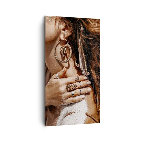 Impression sur toile - Image sur toile - Reine des plages sauvages - 45x80 cm