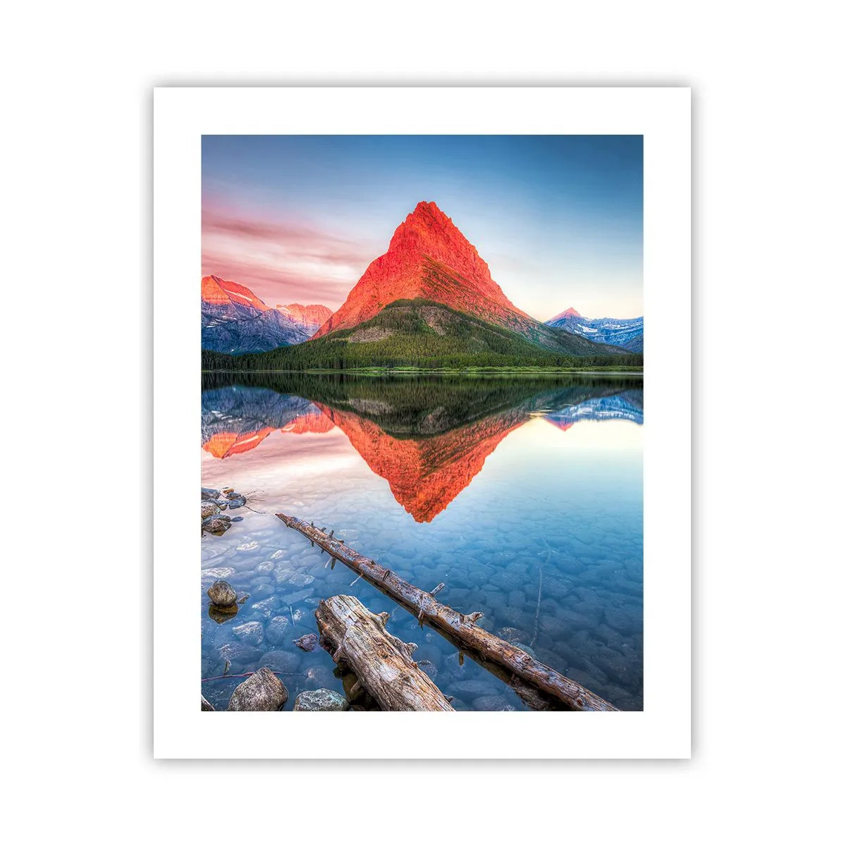 Affiche - Poster - Chaleur et fraicheur - 40x50 cm