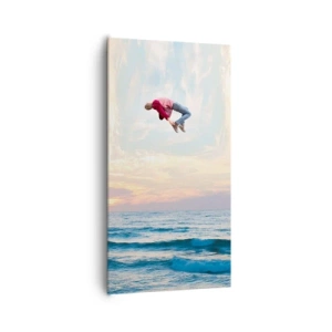 Impression sur toile - Image sur toile - Vers une autre dimension - 65x120 cm